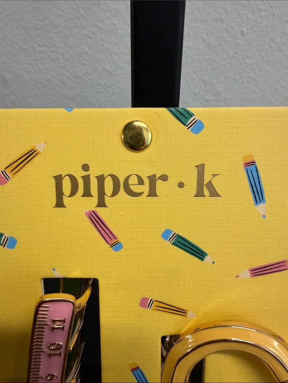 Piper K | School Motif Metal Hair Clips - Picture 2 of 8